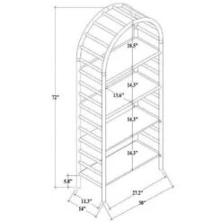 72" Holladay Curved Wooden Bookcase - Threshold™ Designed With Studio McGee 23 72" Holladay Curved Wooden Bookcase - Threshold™ Designed With Studio McGee -West Elm GUEST 02d306c2 b728 424b 85ec e8a3f4144d26