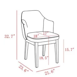Kinston Curved Back Upholstered Dining Chair - Threshold™ 13 Kinston Curved Back Upholstered Dining Chair - Threshold™ -West Elm GUEST 04c47342 90c1 4c6b 937d 99e62b2ec17f