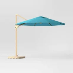 11'x11' Offset Patio Umbrella - Light Wood Pole - Threshold™ 19 11'x11' Offset Patio Umbrella - Light Wood Pole - Threshold™ -West Elm GUEST 081b8e95 cf68 4752 adda 7a85d0a3bba3