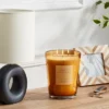 Colored Vase Glass With Dustcover Tobacco And Bergamot Candle Yellow - Threshold™ 1 Colored Vase Glass With Dustcover Tobacco And Bergamot Candle Yellow - Threshold™ -West Elm GUEST 0dcb4974 1176 4069 8f91 ceebef70424a