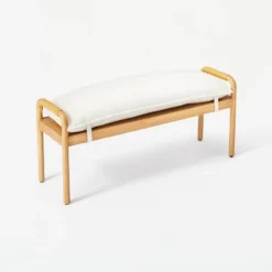Ventura Bench Natural - Threshold™ Designed With Studio McGee 11 Ventura Bench Natural - Threshold™ Designed With Studio McGee -West Elm GUEST 0e69ce01 a91b 4940 9936 68e5f27557d6