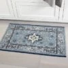 Vintage Persian Medallion Kitchen Rug Blue - Threshold™ -West Elm GUEST 10756fd4 486f 4e54 85f0 06f19cf51c23