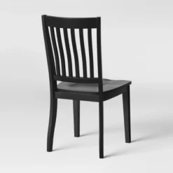 2pk Holden Slat Back Dining Chair Black - Threshold™ -West Elm GUEST 1d59010b d0c4 40eb 9730 4ab3c7657251