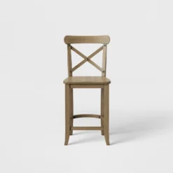 24" Litchfield X-Back Counter Height Barstool - Threshold™ -West Elm GUEST 1e280564 6835 459b a309 2e77131e26dc