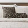 Bolster Jacquard Leopard Decorative Throw Pillow Black/Natural - Threshold™ 2 Bolster Jacquard Leopard Decorative Throw Pillow Black/Natural - Threshold™ -West Elm GUEST 1fc9d06f 3aae 423d a4c9 27e92e3486c5