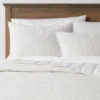 Space Dyed Cotton Linen Sham - Threshold™ -West Elm GUEST 2001512e 7e97 462a ab7f 132948f5beb6