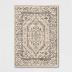 Plush Persian Style Area Rug Cream - Threshold™ 12 Plush Persian Style Area Rug Cream - Threshold™ -West Elm GUEST 21495567 798b 4c7e 88b2 01a16bec916d