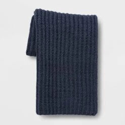 Chunky Knit Reversible Throw Blanket - Threshold™ -West Elm GUEST 26c3c037 99f5 4710 8965 eb5fad552bb1