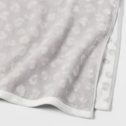 Leopard Reversible Towel Gray - Threshold™ -West Elm GUEST 29fcc73b 57ba 44b2 a9a6 0d7ceec89b10