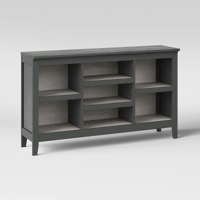 32" Carson Horizontal Bookcase With Adjustable Shelves - Threshold 4 32" Carson Horizontal Bookcase With Adjustable Shelves - Threshold - Image 2