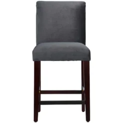 25" Velvet Parsons Counter Height Barstool Wood - Threshold™ 22 25" Velvet Parsons Counter Height Barstool Wood - Threshold™ -West Elm GUEST 2d3bee77 cfeb 484b bea2 2666e4f9a908