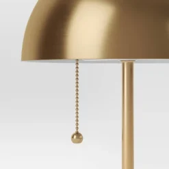 Dome Table Lamp With Acrylic Base Brass - Threshold™ -West Elm GUEST 2f05362a fcee 4044 9a80 108ea02ee7e7