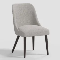 Geller Modern Dining Chair In Textured Linen Zuma - Threshold™ 23 Geller Modern Dining Chair In Textured Linen Zuma - Threshold™ -West Elm GUEST 34f9a5b2 a265 485f 8c99 c66b6b262af2