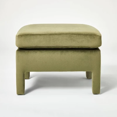 Bellfield Fully Upholstered Ottoman - Threshold™ Designed With Studio McGee 4 Bellfield Fully Upholstered Ottoman - Threshold™ Designed With Studio McGee - Image 2