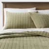Channel Stitch Velvet Quilt Sham - Threshold™ -West Elm GUEST 35b5975d 3417 46e9 bfbb ab000ce7f6c2