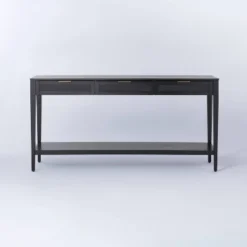 East Bluff Woven Drawer Console Table - Threshold™ Designed With Studio McGee -West Elm GUEST 3acb407b 73c5 44c7 afeb 6fa16dbd0c63