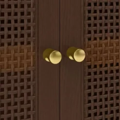 Woven Arched Wood Cabinet - Threshold™ 14 Woven Arched Wood Cabinet - Threshold™ -West Elm GUEST 3b0a1f7d 745e 4f50 8b18 94386aca5429