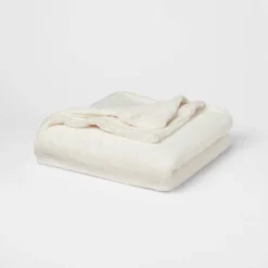 60"x80" Lush Faux Fur Bed Throw - Threshold™ -West Elm GUEST 401c2e9f a562 421f acb7 fd63e63d92e4