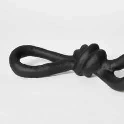 Recycle Aluminum Decor Knot Black - Threshold™ Designed With Studio McGee 5 Recycle Aluminum Decor Knot Black - Threshold™ Designed With Studio McGee -West Elm GUEST 4253d03e 85b1 46cd a7bd 05d064023515