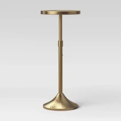 Lasker Patina Brass Drink Table Brass - Threshold™ 7 Lasker Patina Brass Drink Table Brass - Threshold™ -West Elm GUEST 4ce6a8a2 ec0a 4ff8 a987 c943a4d32ee3