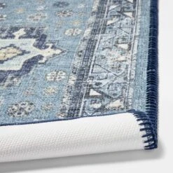 Vintage Persian Medallion Kitchen Rug Blue - Threshold™ 9 Vintage Persian Medallion Kitchen Rug Blue - Threshold™ -West Elm GUEST 542826fe 714b 49ea bc14 c43a2adfca20