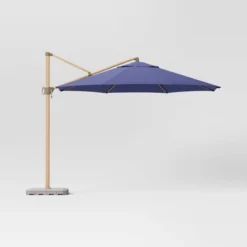 11'x11' Offset Patio Umbrella - Light Wood Pole - Threshold™ 17 11'x11' Offset Patio Umbrella - Light Wood Pole - Threshold™ -West Elm GUEST 544e7160 2f43 42b7 962e 5e64fe35ebc3