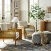 Cane Accent Chair Cream - Threshold™ Designed With Studio McGee -West Elm GUEST 56f0336a f233 46b6 bab7 bff9d940eb47