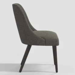 Geller Modern Dining Chair In Textured Linen Zuma - Threshold™ 22 Geller Modern Dining Chair In Textured Linen Zuma - Threshold™ -West Elm GUEST 58ef16f4 9ef2 4c77 8ddd 4ad461c1f90f