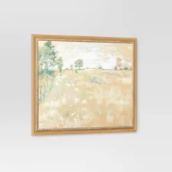 20" X 16" Pastures Framed Wall Canvas - Threshold™ 6 20" X 16" Pastures Framed Wall Canvas - Threshold™ -West Elm GUEST 5c0da8c8 0f26 49ce b5ee 6f5e2883a408