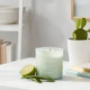 Glass Jar Aloe And Bergamot Candle Green - Threshold™ 1 Glass Jar Aloe And Bergamot Candle Green - Threshold™ -West Elm GUEST 6dff775c d0d0 4a43 ba39 2909d24196ab