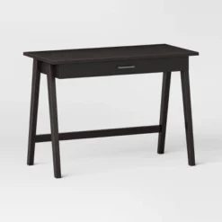 Paulo Wood Writing Desk With Drawer - Threshold™ -West Elm GUEST 7328b1ef f939 40df 9651 5a37e94729e9