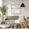 Wicker & Metal X Frame Patio Sofa - Gray - Threshold™ Designed With Studio McGee -West Elm GUEST 7ccbad51 4270 43ee adfc 1acd6f576efb