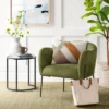 Gladden Rounded Back Anywhere Chair Dark Green - Threshold™ 2 Gladden Rounded Back Anywhere Chair Dark Green - Threshold™ -West Elm GUEST 7e3968dd 7a30 4c55 99e5 3bace4c79208