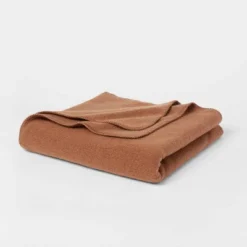 60"x80" Ribbed Faux Wool Bed Throw Blanket - Threshold™ -West Elm GUEST 86d4af80 aed7 416c 8c2d 325b2511903d