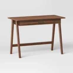 Paulo Wood Writing Desk With Drawer - Threshold™ -West Elm GUEST 87697450 612a 41b5 8ed2 ed9f51a8b90c