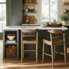 Kaysville Curved Back Wood Counter Height Barstool - Threshold™ Designed With Studio McGee 2 Kaysville Curved Back Wood Counter Height Barstool - Threshold™ Designed With Studio McGee -West Elm GUEST 890c2177 f86e 488b b12c 25ac0c810def