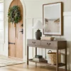 Brandeis Woven Console Table Brown - Threshold™ Designed With Studio McGee 1 Brandeis Woven Console Table Brown - Threshold™ Designed With Studio McGee -West Elm GUEST 91011f9c 4c2e 45d7 ba89 7a0b82c741fb