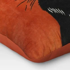 Fierce Cat Applique Cotton Velvet Square Halloween Throw Pillow - Threshold™ 9 Fierce Cat Applique Cotton Velvet Square Halloween Throw Pillow - Threshold™ -West Elm GUEST a42b8619 8be8 49c8 b26e d8937eea5670