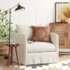 Berea Slouchy Lounge Chair With French Seams - Threshold™ -West Elm GUEST aab273d6 112f 47b1 9d64 7bfcd3f3b77b