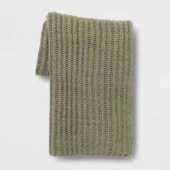 Chunky Knit Reversible Throw Blanket - Threshold™ -West Elm GUEST ad0ea758 6d0e 4642 97be 2edb0780af77
