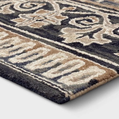 Floral Belfast Tufted Rug - Threshold 4 Floral Belfast Tufted Rug - Threshold - Image 2