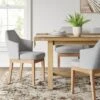 Kinston Curved Back Upholstered Dining Chair - Threshold™ 2 Kinston Curved Back Upholstered Dining Chair - Threshold™ -West Elm GUEST bd7fba13 cfcd 44b9 96e3 a4514fa71451