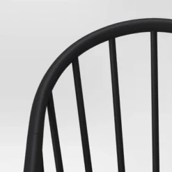 2pk Adwolf Rounded Spindle Dining Chairs Black - Threshold™ 13 2pk Adwolf Rounded Spindle Dining Chairs Black - Threshold™ -West Elm GUEST c0ed9917 330f 4c44 bfbb d2cd62e4e939