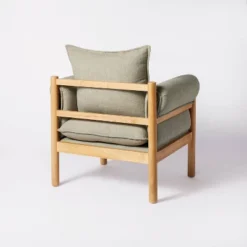 Arbon Wood Dowel Accent Chair With Cushion Arms - Threshold™ Designed With Studio McGee 10 Arbon Wood Dowel Accent Chair With Cushion Arms - Threshold™ Designed With Studio McGee -West Elm GUEST d9150c7b aece 4f3c 8d87 90a428d31cc5