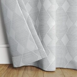 1pc 54"x84" Sheer Clipped Curtain Panel Radiant Gray - Threshold™ -West Elm GUEST dcaa743e b774 49c2 9fb0 3d6470d68a64