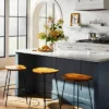 Metal Base Counter Height Barstools With Wood Seat Brown - Threshold™ Designed With Studio McGee 2 Metal Base Counter Height Barstools With Wood Seat Brown - Threshold™ Designed With Studio McGee -West Elm GUEST e4fb155a e518 440c bdee 529690078722