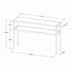 Warwick Narrow Console Table - Threshold™ -West Elm GUEST e64d12d9 4169 42cc 8e86 a8bd07920bbb