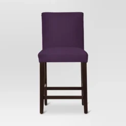 25" Velvet Parsons Counter Height Barstool Wood - Threshold™ 20 25" Velvet Parsons Counter Height Barstool Wood - Threshold™ -West Elm GUEST f1980123 daa4 41ed 8e94 0c1b9ccd5da5