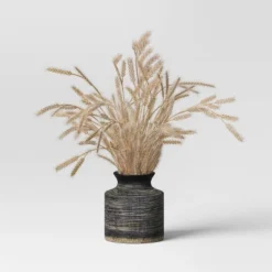 Grass Arrangement In Ceramic Pot Black - Threshold™ 11 Grass Arrangement In Ceramic Pot Black - Threshold™ -West Elm GUEST feadbbf9 25c2 45e5 ba31 61ab6f1faca8
